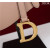 Dior Saddle Bag With Strap M0455 Powder Pink Grained Calfskin