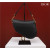 Dior Saddle Bag With Strap M0455 Black Grained Calfskin