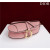 Dior Saddle Bag With Strap M0455 Blush Grained Calfskin