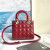 Dior Medium Lady Dior Bag M0565 Red Patent