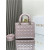 Dior Medium Lady Dior Bag M0565 Pink Pearlescent