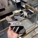 Dior Granville Slides Women Canvas Black