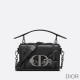 Dior 30 Montaigne Box Bag with Handle Maxicannage Lambskin Black