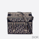 Diorcamp Messenger Oblique Motif Canvas Blue