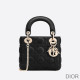 Mini Lady Dior Bag Cannage Lambskin Black