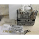 Dior Medium Lady D-Lite Bag Floral And Tiger Embroidery with Multicolor