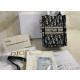 Dior Mini Vertical Dior Book Tote with Strap Blue Dior Oblique Embroidery