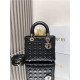 Dior Medium Lady Dior Bag M0565 Black Lambskin
