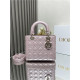 Dior Medium Lady Dior Bag M0565 Pink Pearlescent