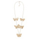 Dior Women's Metamorphose Long Necklace Golden