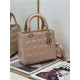 Dior Medium Lady Dior Bag M0565 Pink Patent